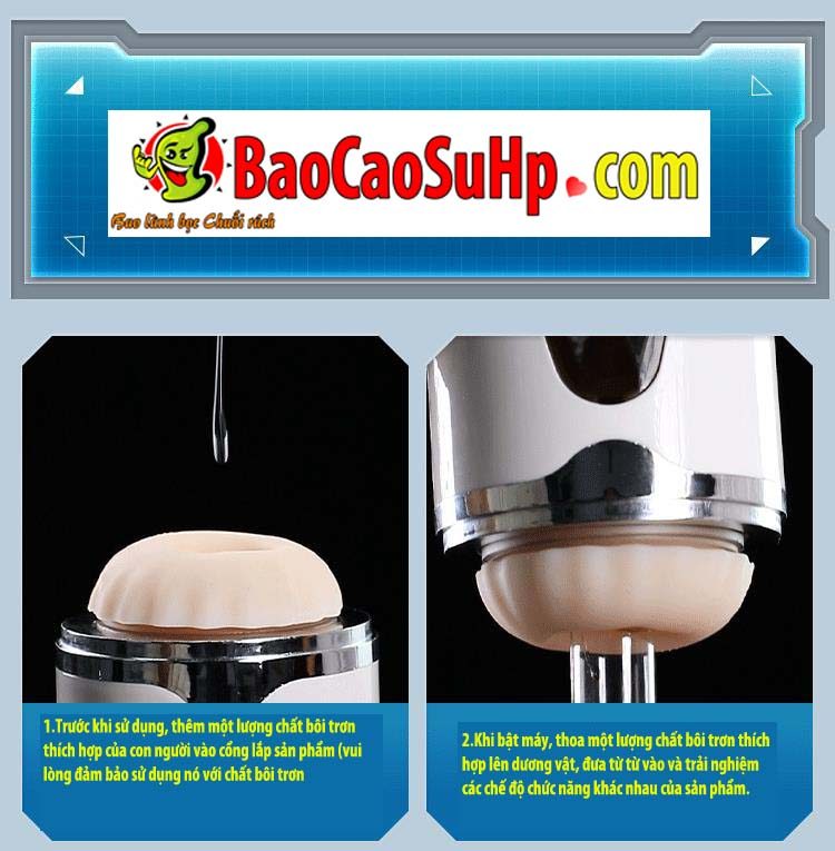 Cốc thủ dâm Mizzzee ROBOGIRL nhỏ gọn tự động kích thích mạnh