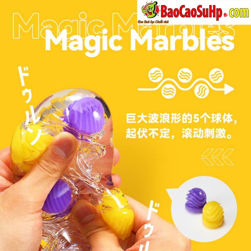 Cốc thủ dâm Tenga Bobble Nhật Bản sắc màu độc đáo, kích thích