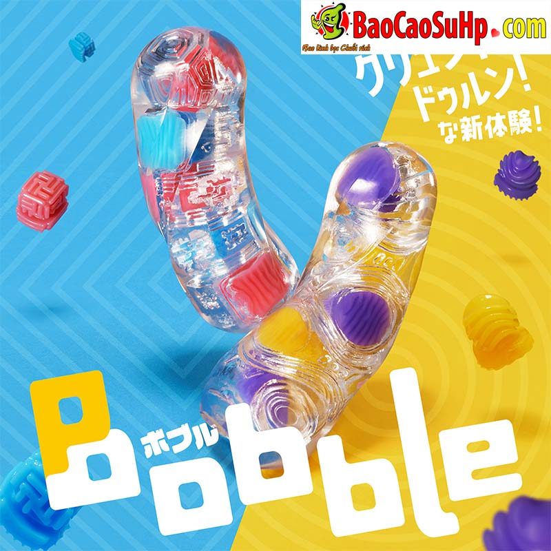 Cốc thủ dâm Tenga Bobble Nhật Bản sắc màu độc đáo, kích thích