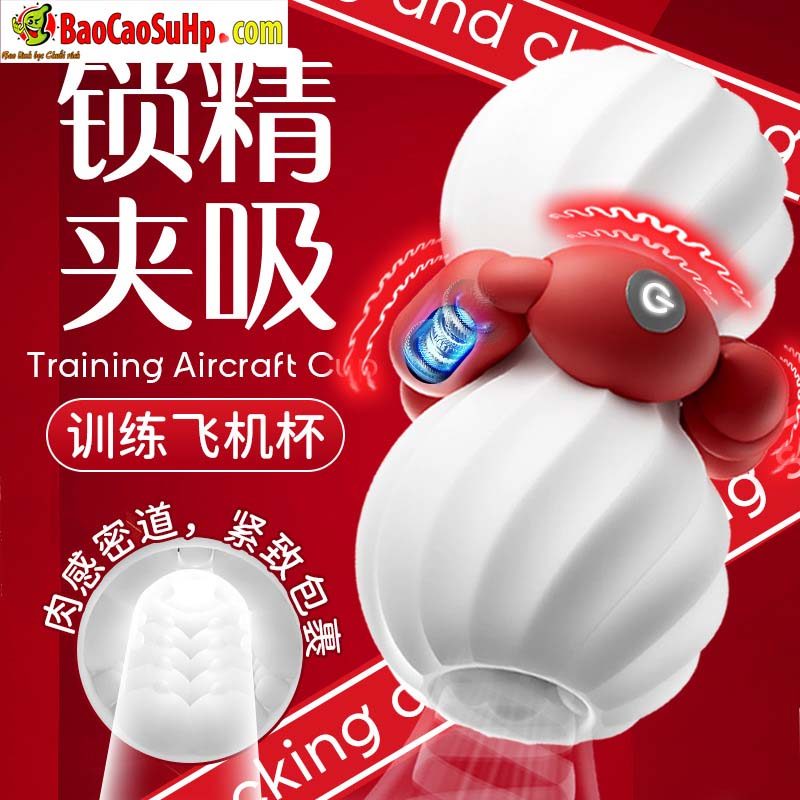 Cốc thủ dâm nam rung siết chặt COC Tight Dumbbell kích thích