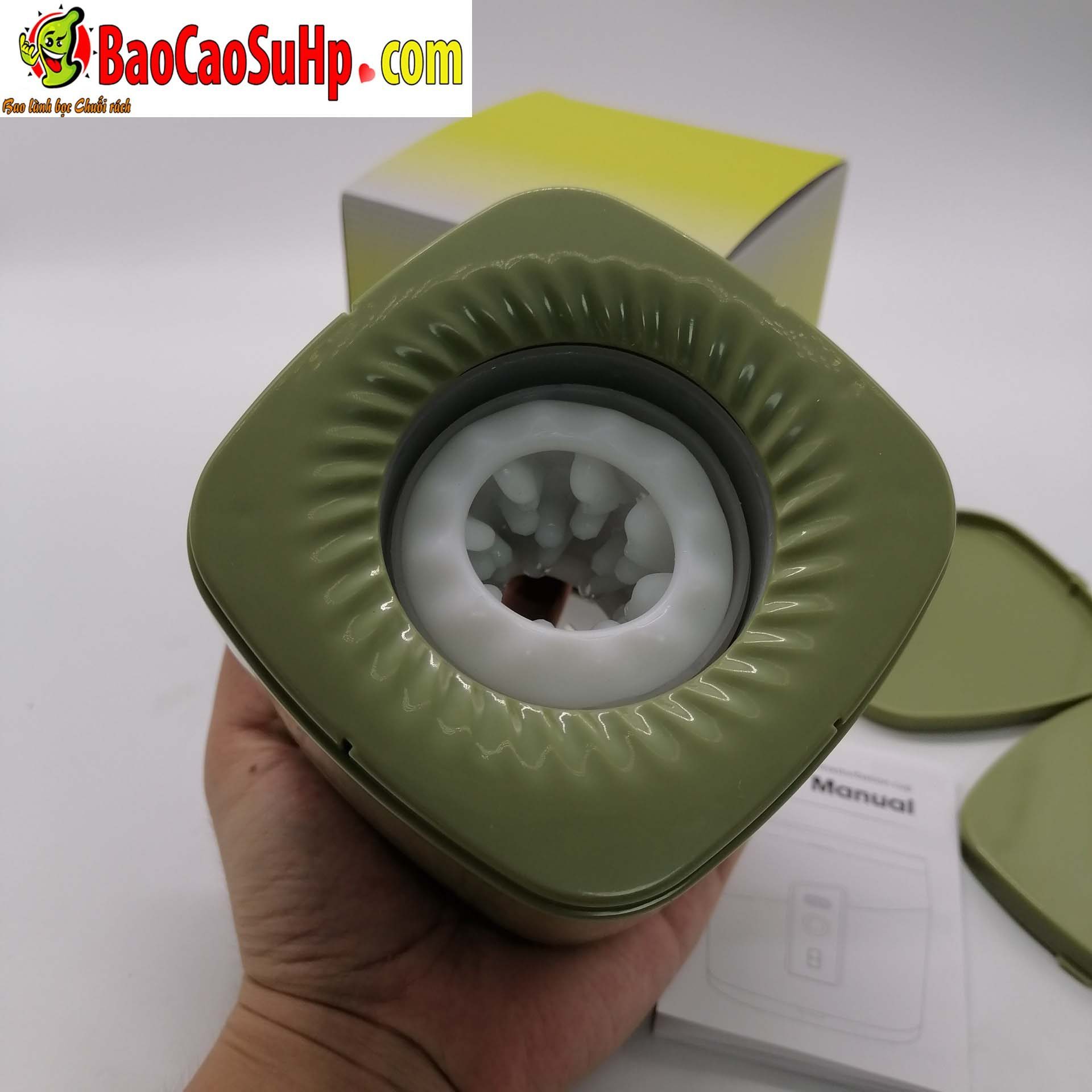 Cốc thủ dâm Ailebo thụt giật xoay nhỏ gọn, tiện lợi, dễ dùng