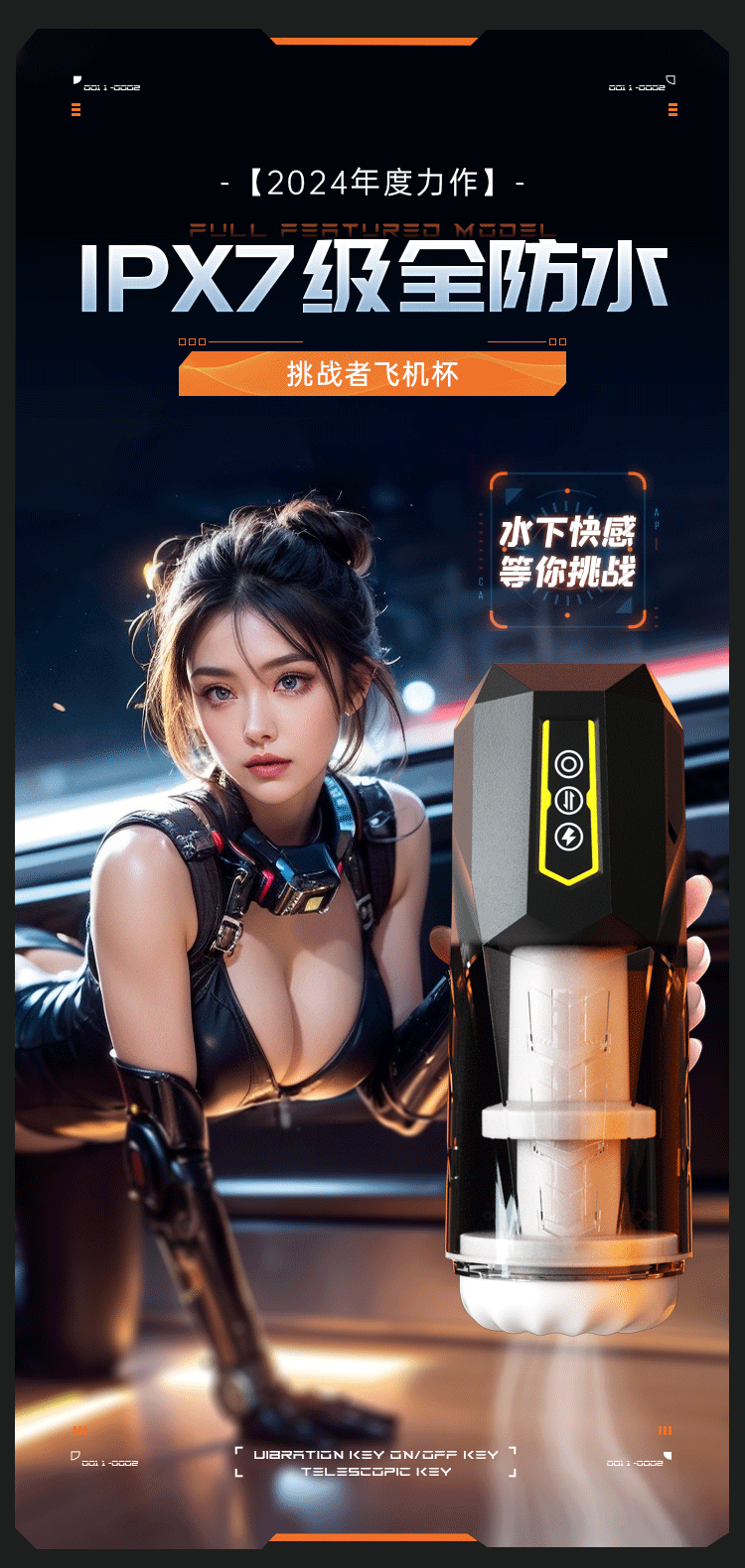 Cốc thủ dâm tự động Mizzzee Black Challenger V2 thụt hút mạnh mẽ kích thích Cốc thủ dâm tự động Mizzzee Black Challenger V2 thụt hút mạnh mẽ kích thích