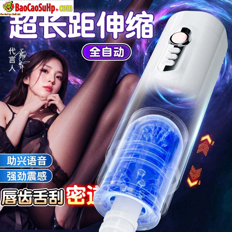 Cốc Thủ Dâm Tự Động Mizzzee XinEr White Rung Thụt Cực Đã