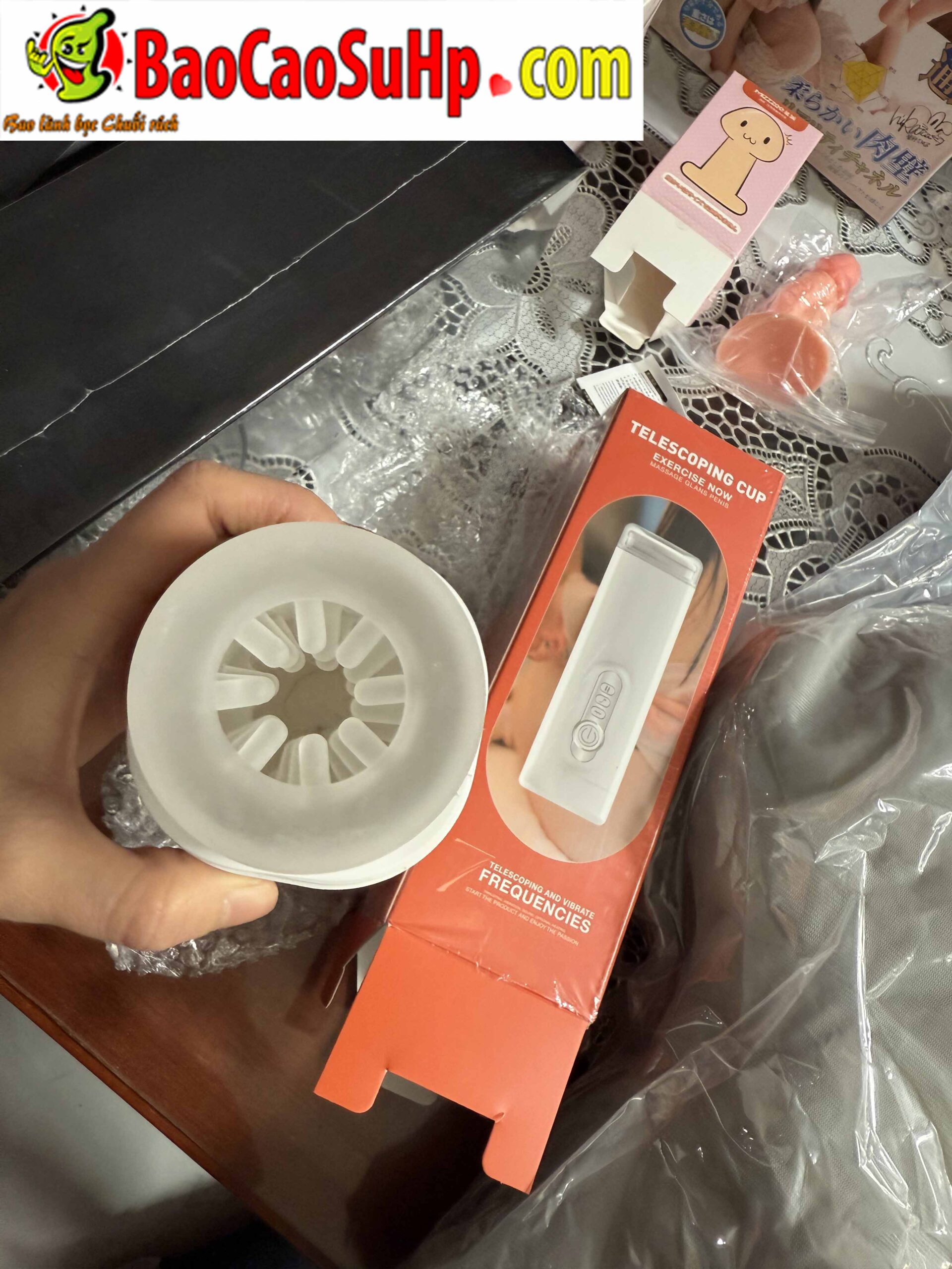 Cốc Thủ Dâm Tự Động Mizzzee XinEr White Rung Thụt Cực Đã