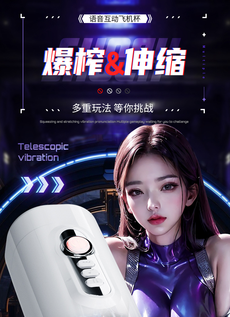 Cốc Thủ Dâm Tự Động Mizzzee XinEr White Rung Thụt Cực Đã