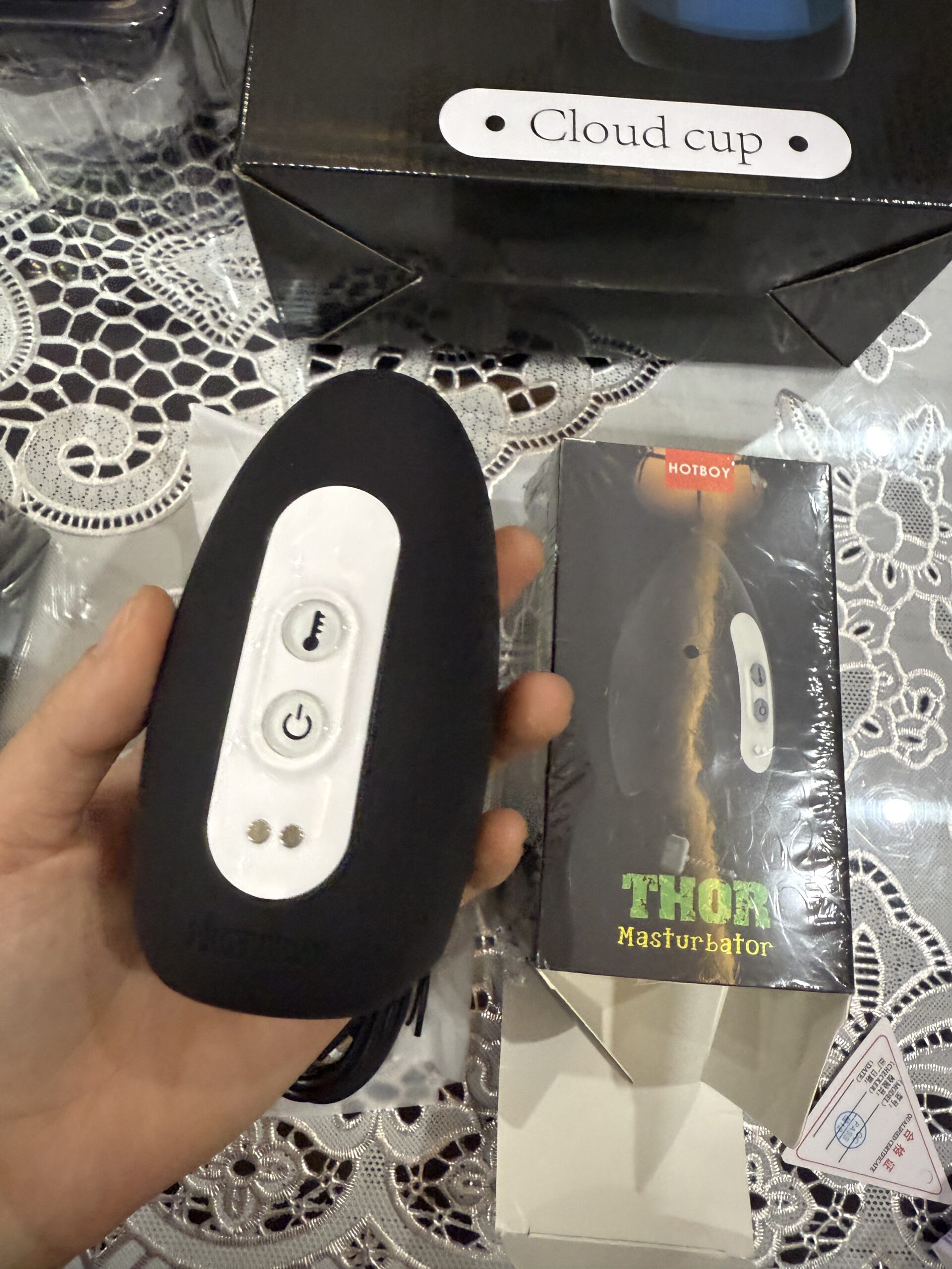 Máy Rung Phát Nhiệt Hotboy Thor Men 2in1 Tập Luyện Tự Sướng Máy Rung Phát Nhiệt Hotboy Thor Men 2in1 Tập Luyện Tự Sướng