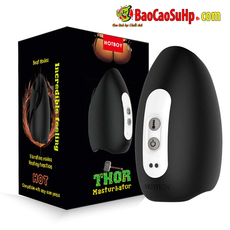 Máy Rung Phát Nhiệt Hotboy Thor Men 2in1 Tập Luyện Tự Sướng Máy Rung Phát Nhiệt Hotboy Thor Men 2in1 Tập Luyện Tự Sướng