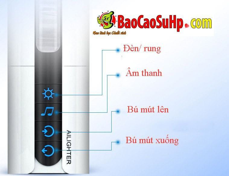 Sextoy Ailighter tự động rung thụt bú mút âm đạo cao cấp