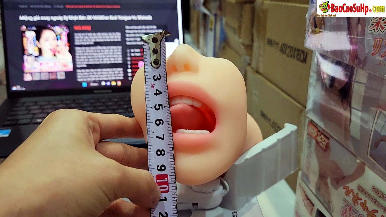 Miệng giả xoay ngoáy Bj 3D Nhật Bản WildOne siêu thực, cực phê
