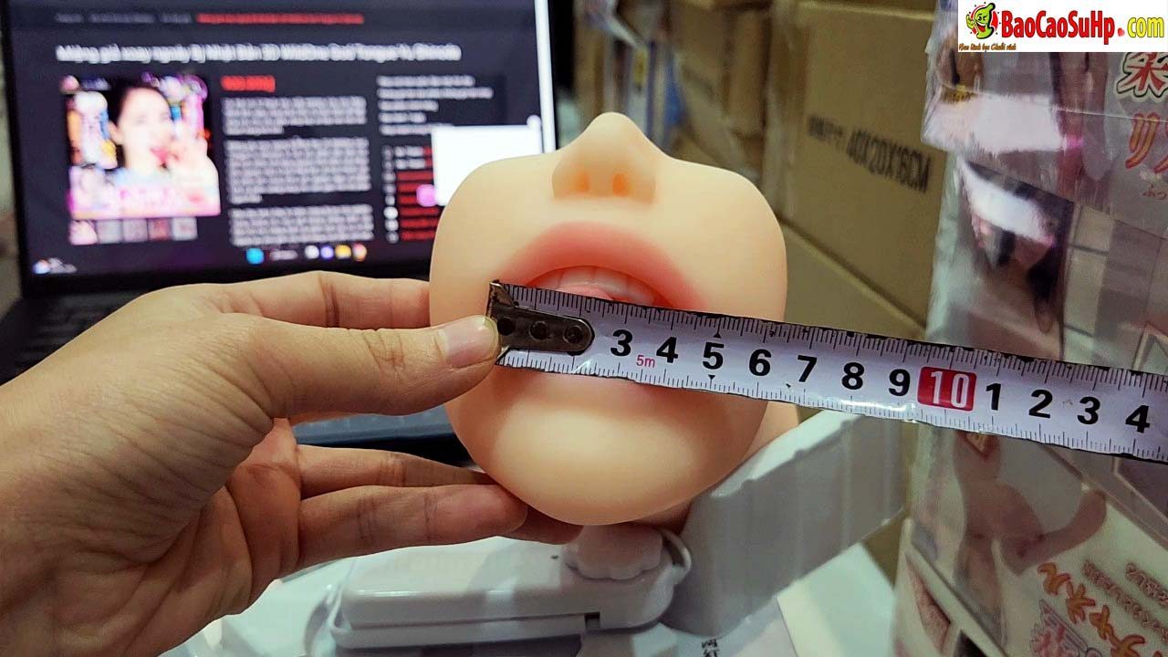 Miệng giả xoay ngoáy Bj 3D Nhật Bản WildOne siêu thực, cực phê