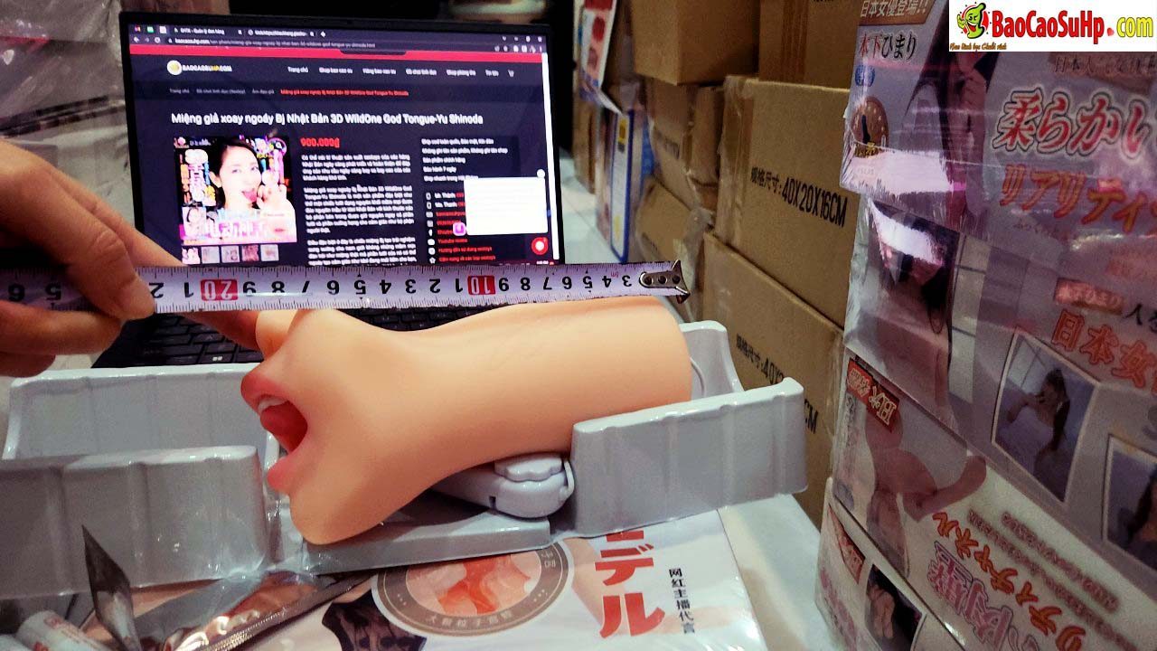 Miệng giả xoay ngoáy Bj 3D Nhật Bản WildOne siêu thực, cực phê