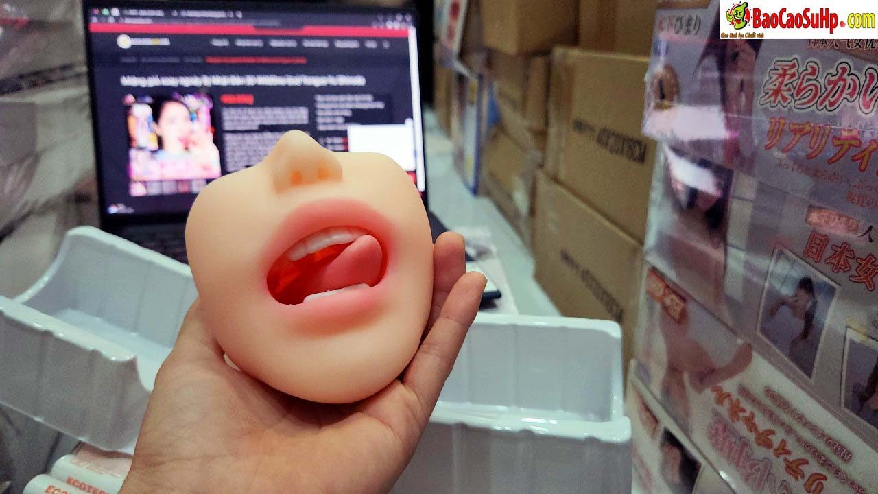 Miệng giả xoay ngoáy Bj 3D Nhật Bản WildOne siêu thực, cực phê