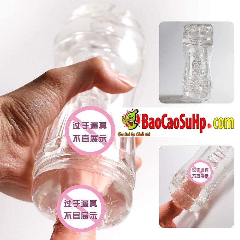 Cốc thủ dâm 2 đầu trong suốt Rory lõi xoắn siêu mềm giá tốt