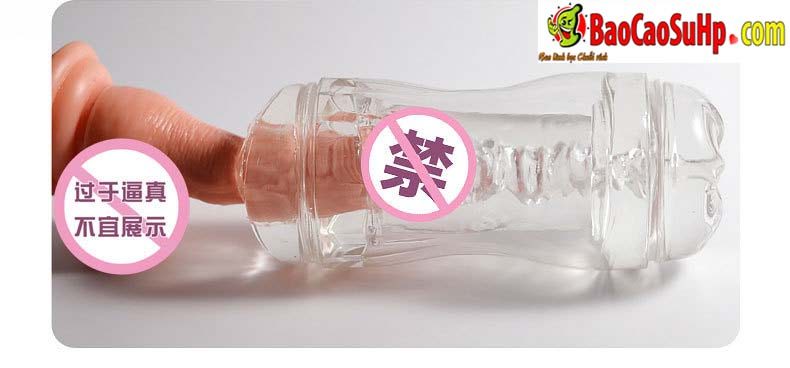 Cốc thủ dâm 2 đầu trong suốt Rory lõi xoắn siêu mềm giá tốt