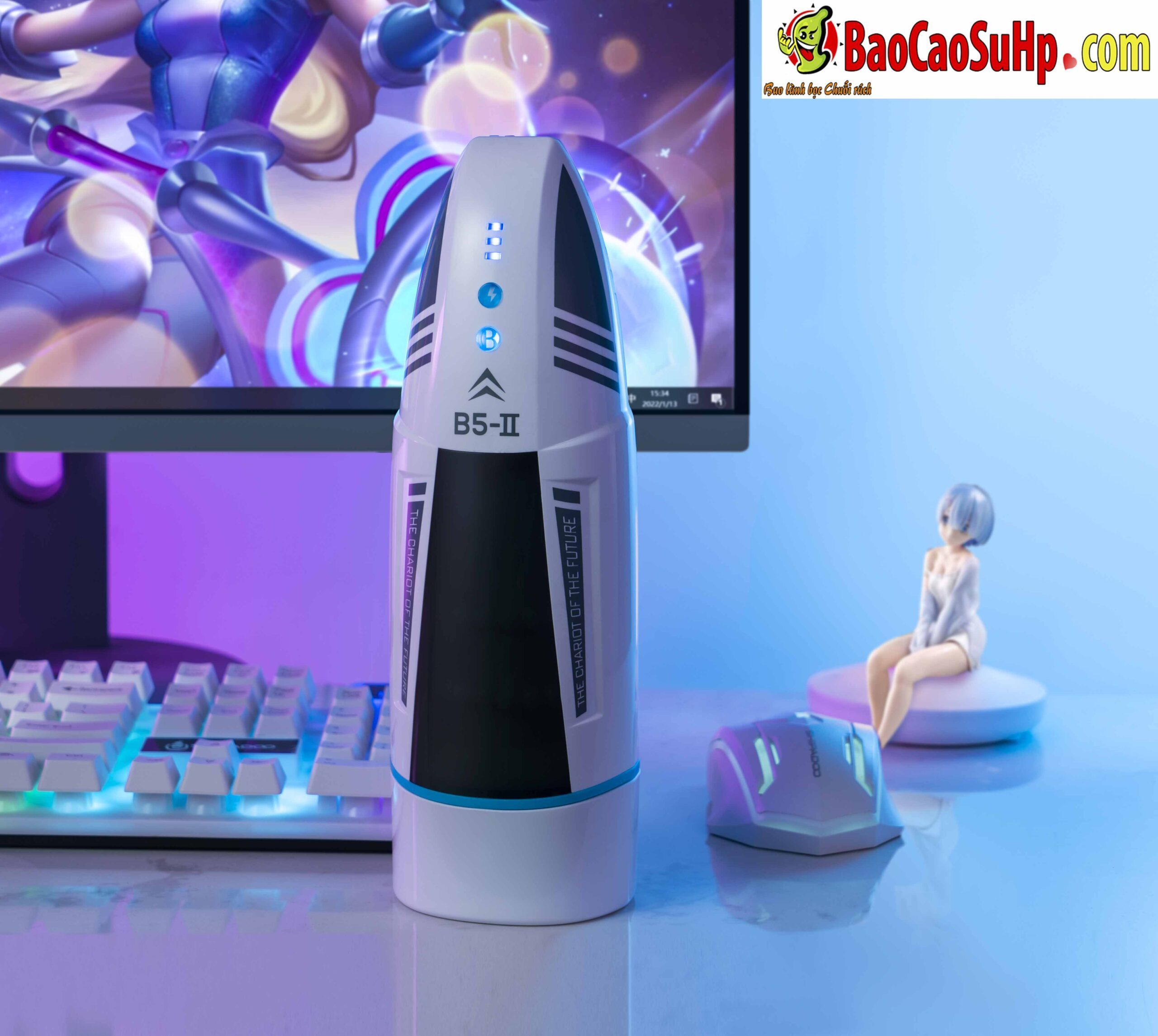 Cốc Thủ Đâm Tự Động Rung Hút Kích Thích MrB Patrick Siêu Phê