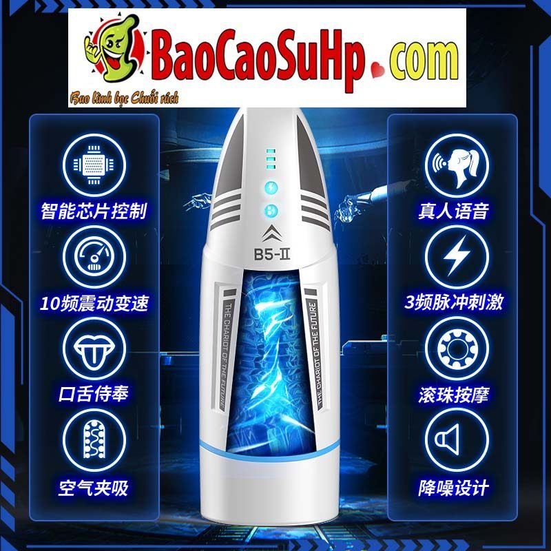 Cốc Thủ Đâm Tự Động Rung Hút Kích Thích MrB Patrick Siêu Phê