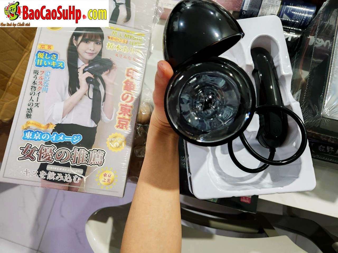 Cốc thủ dâm Hashimoto Arina nhỏ gọn, bóp hút sướng cực