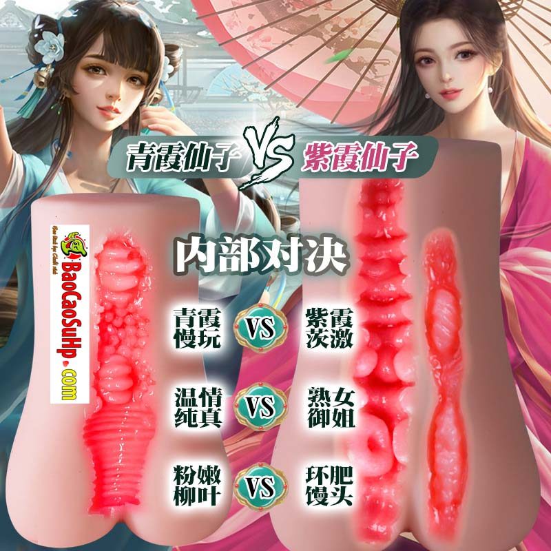 Cặp âm đạo giả Tiên tử Thanh Hà 950g siêu mềm mại, thật tay