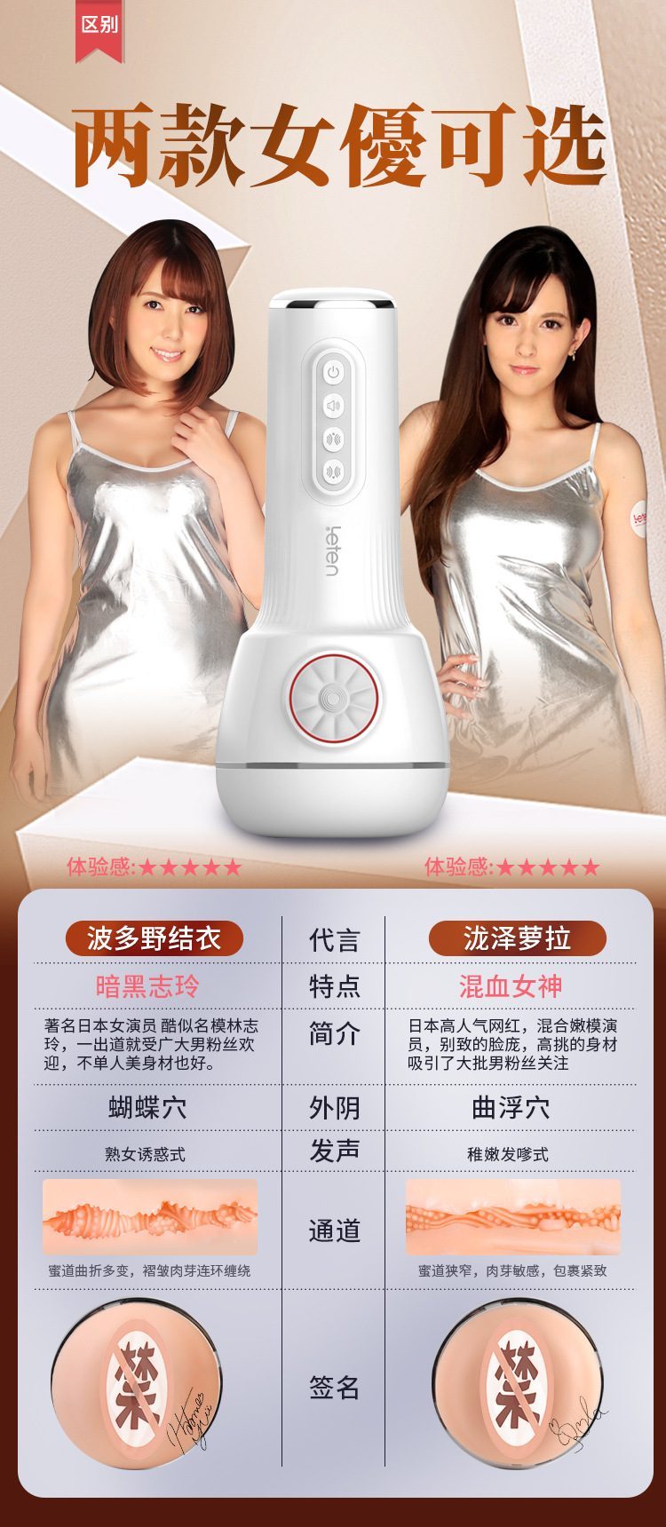 Cốc thủ dâm Leten V4 co bóp tự động kích thích cực mạnh