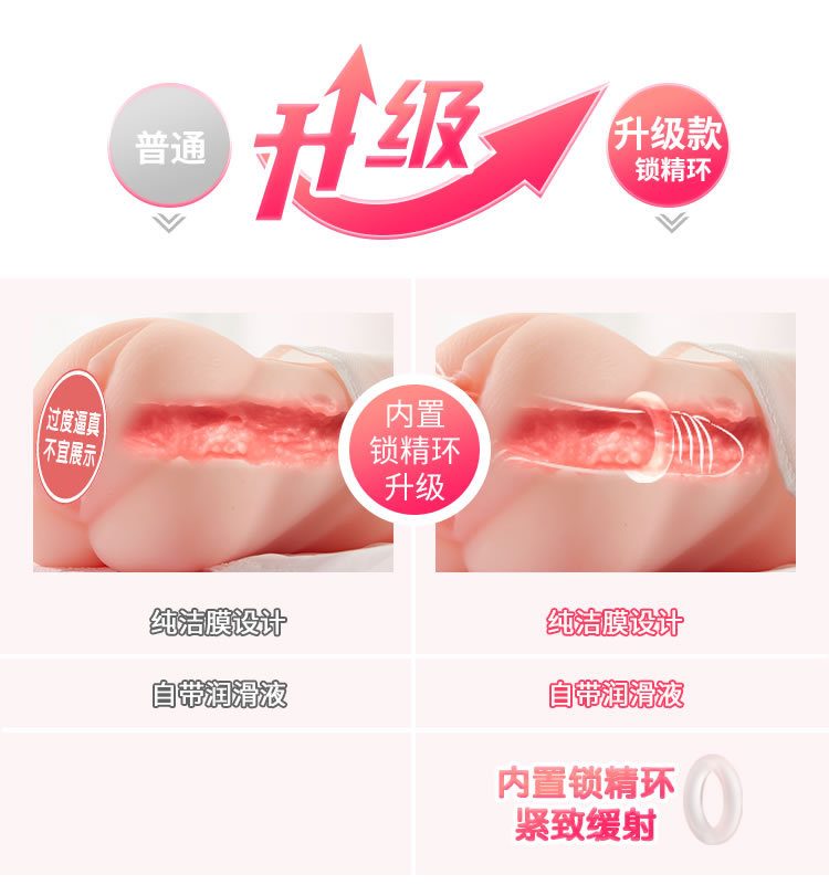 COC Larissa âm đạo giả mềm mại có màng trinh vòng bóp siêu kích thích
