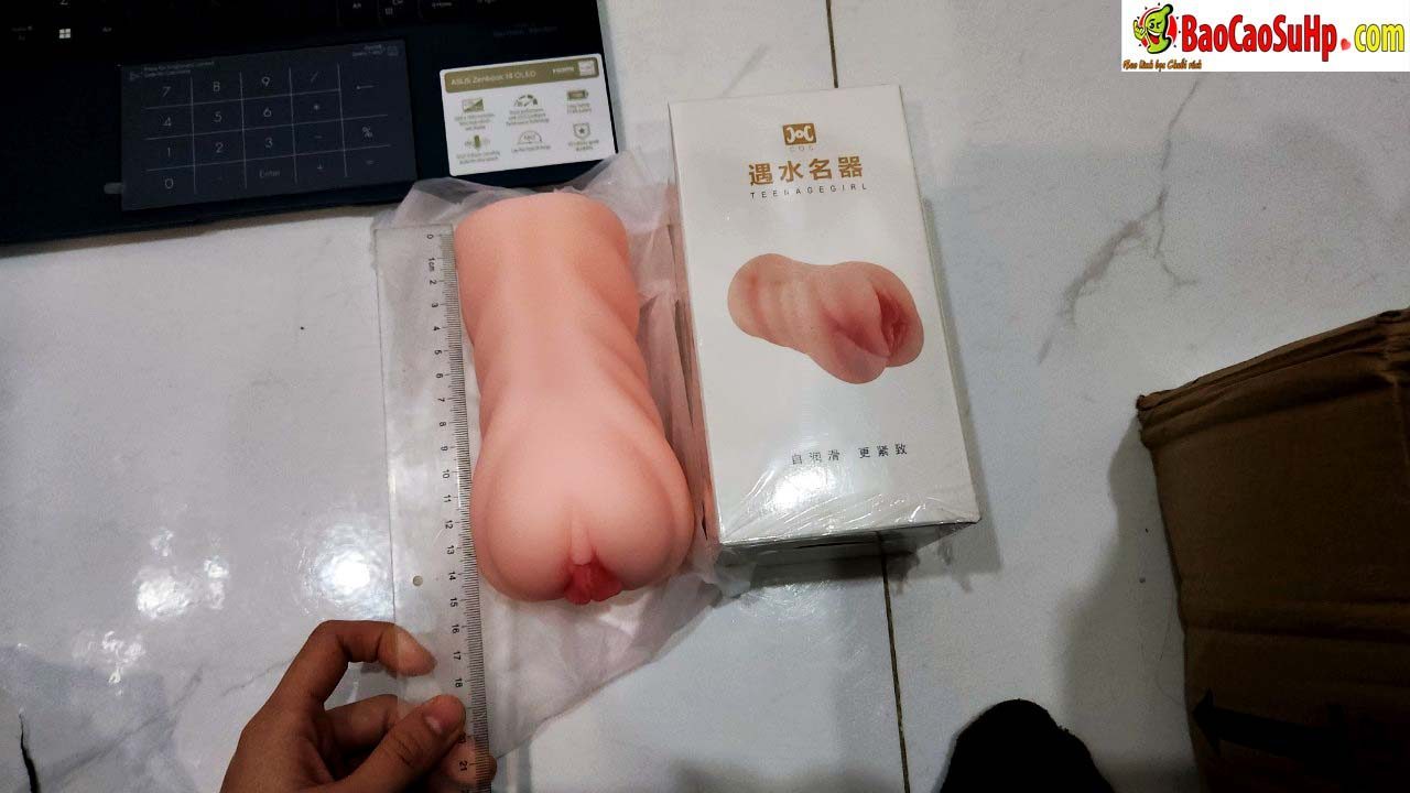 COC Larissa âm đạo giả mềm mại có màng trinh vòng bóp siêu kích thích
