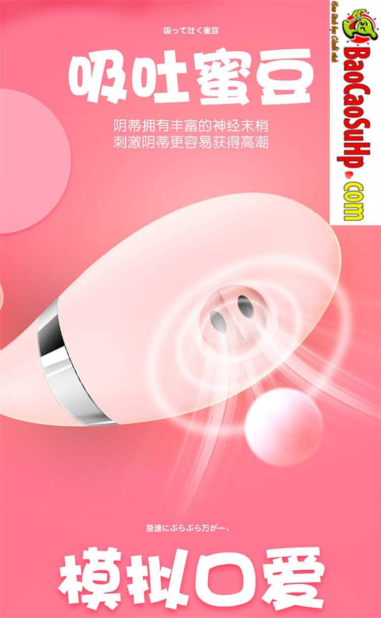 Sỉ Trứng rung tình yêu Shuangmi 3in1 Hút liếm massage cực đã. chính hãng