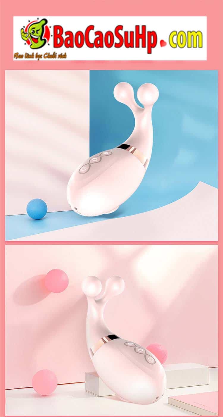  Sỉ Trứng rung tình yêu Shuangmi 3in1 Hút liếm massage cực đã. chính hãng