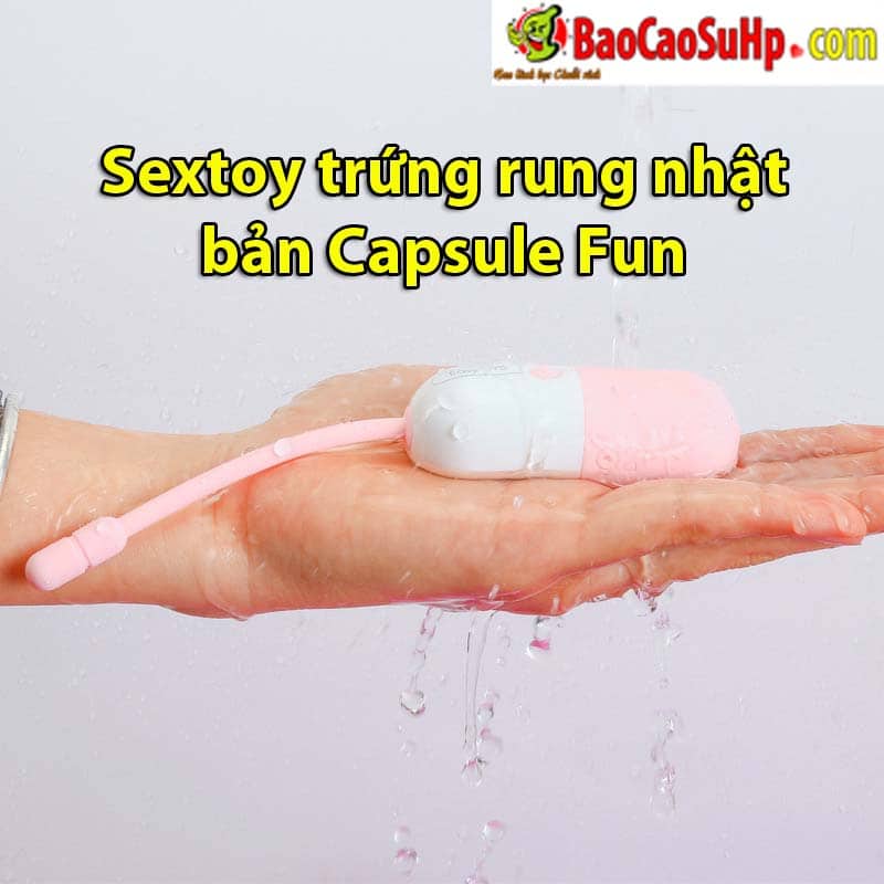 Mua Sextoy trứng rung nhật bản Capsule Fun nhập khẩu Mua Sextoy trứng rung nhật bản Capsule Fun nhập khẩu