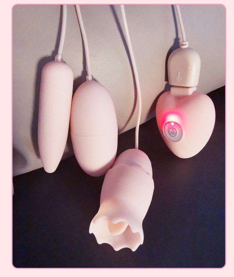  Giá sỉ Trứng rung 3 quả ROSELEX Honey sạc USB lưỡi liếm giá rẻ giá tốt