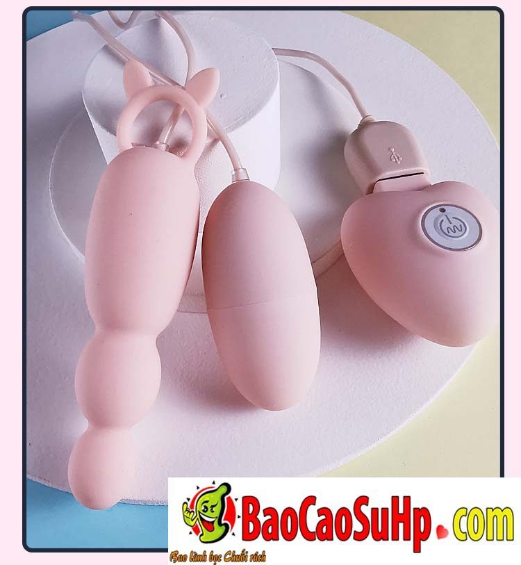  Giá sỉ Trứng rung ROSELEX Helga 2 quả sạc usb có điều khiển giá rẻ hàng xách tay