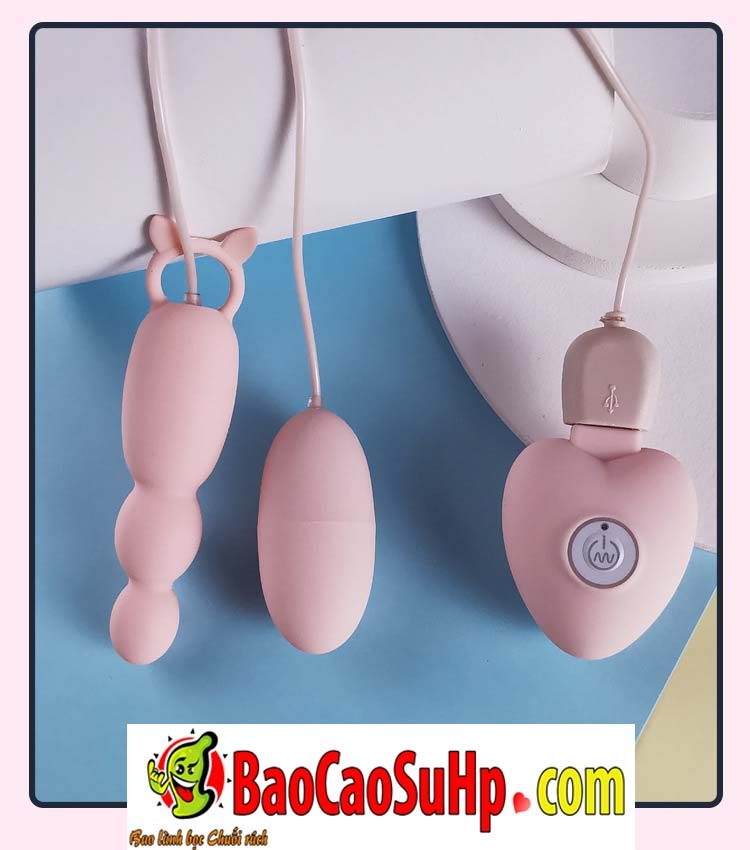  Giá sỉ Trứng rung ROSELEX Helga 2 quả sạc usb có điều khiển giá rẻ hàng xách tay