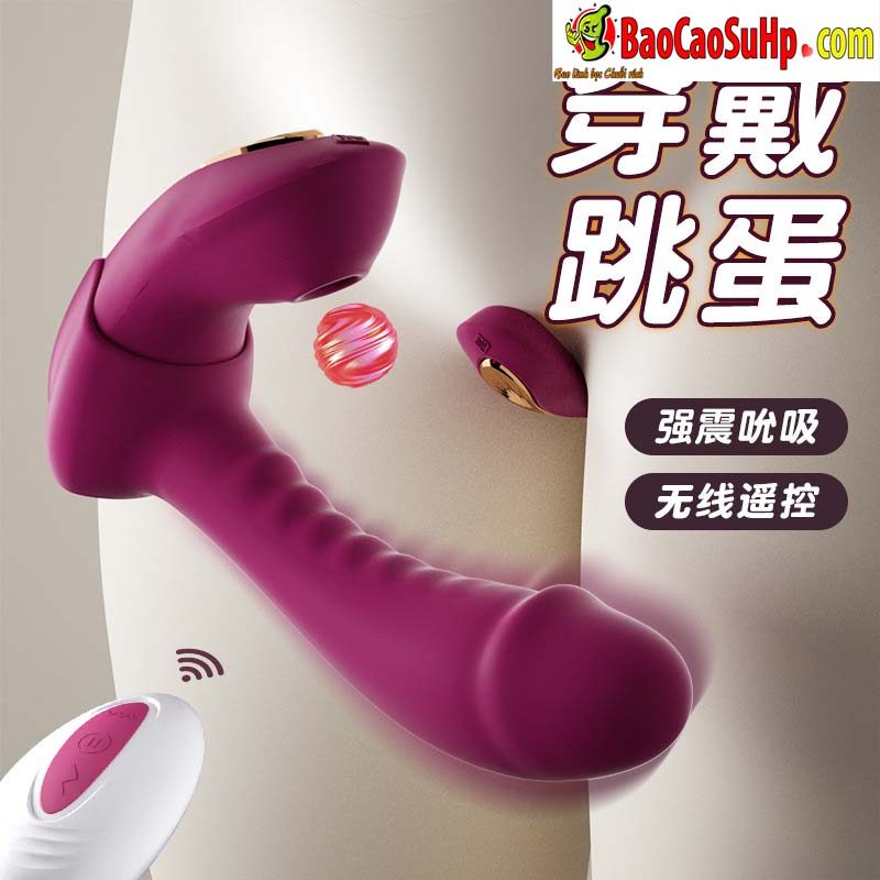 Trứng Rung Gina Đỏ Điều Khiển Từ Xa Kích Thích Quần Lót