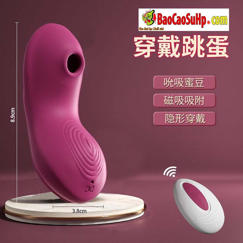 Trứng Rung Gina Đỏ Điều Khiển Từ Xa Kích Thích Quần Lót