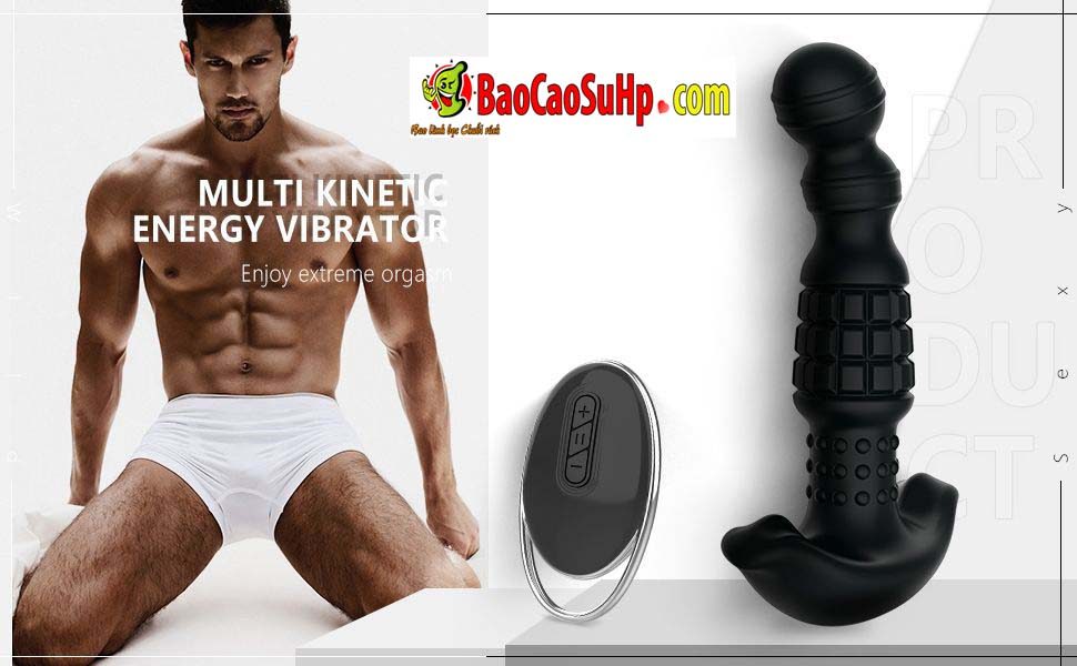 Máy massage tuyến tiền liệt Abake điều khiển từ xa tiện lợi