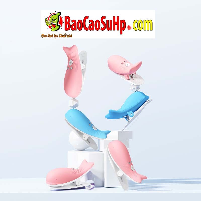  Kho sỉ Kẹp ti điều khiển từ xa Jiuuy Mini Dolphin đa tần số massage ngực chính hãng