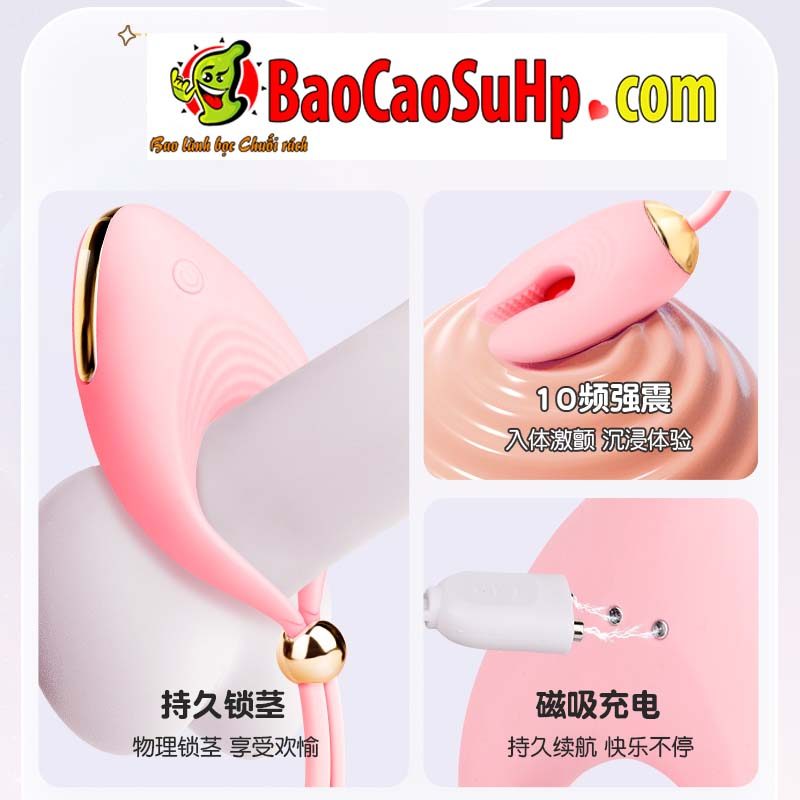 anh bia vong deo va trung rung Mizzzee Liv 2 - Vòng đeo dương vật kết hợp kẹp ti và trứng rung Mizzzee Liv rung cực mạnh