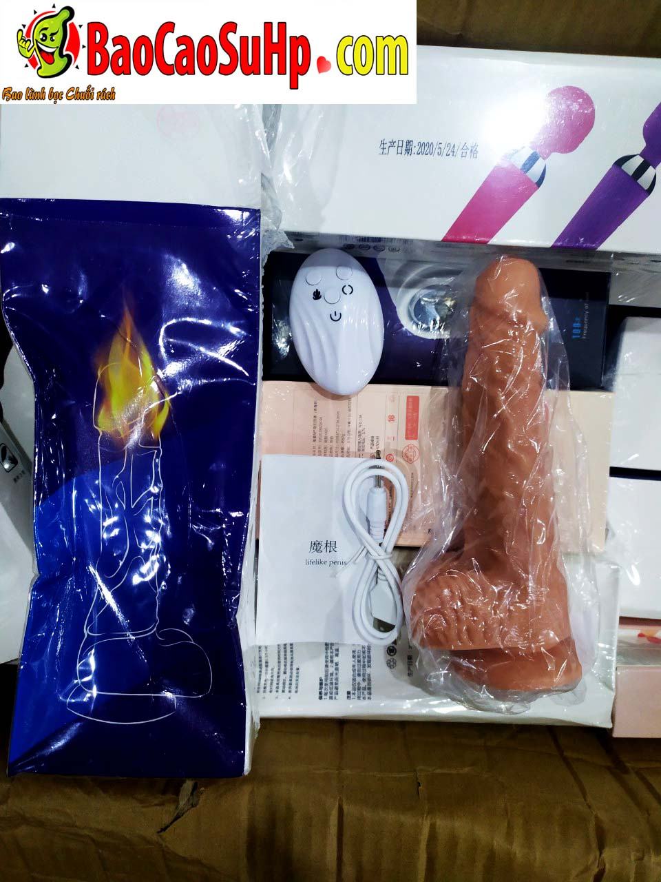 Dương vật giả Rambo Mizzzee điều khiển từ xa thụt tự nhiên, kích thích mạnh mẽ