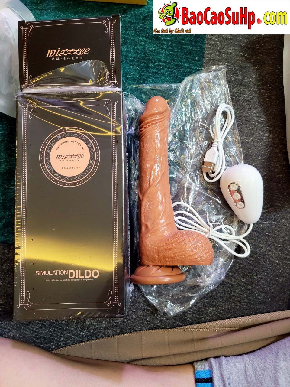 Dương Vật Giả ZZ41 Rung Nháy Phát Nhiệt Kích Thích Tình Dục