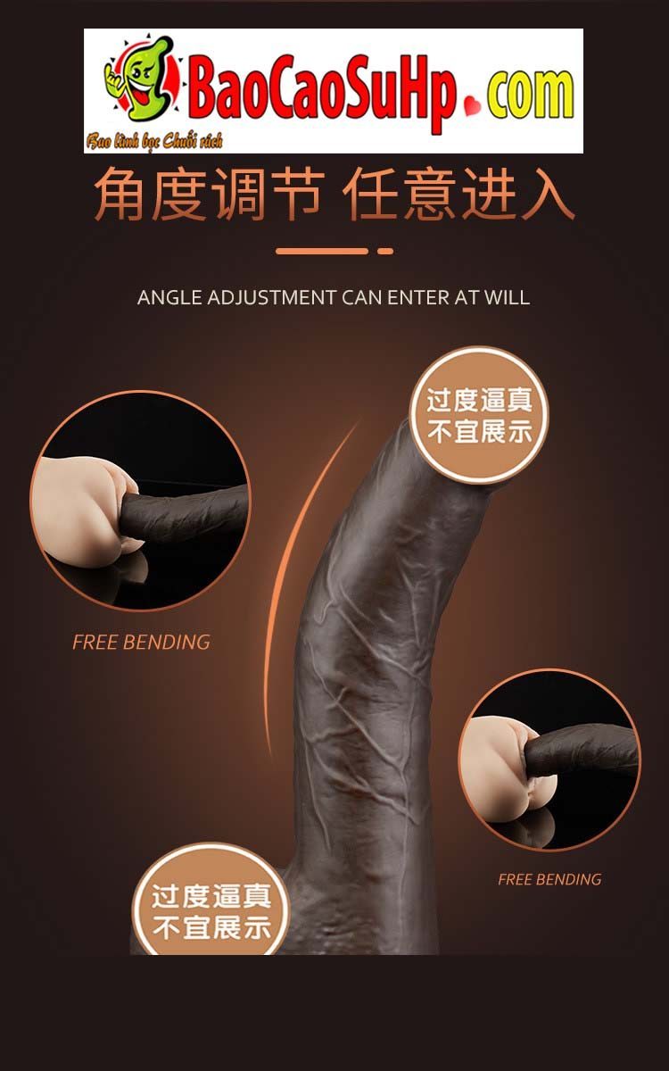 Dương vật giả chiến binh Black Male to dài kích thích cực đỉnh