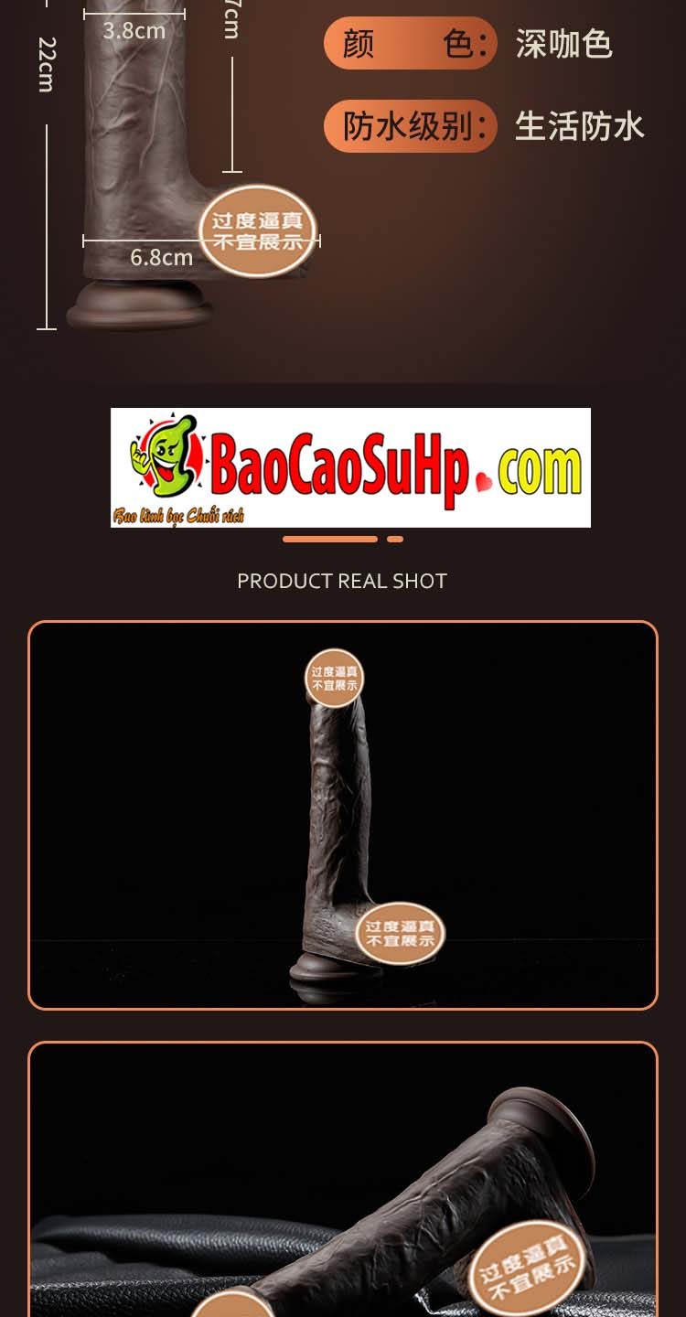 Dương vật giả chiến binh Black Male to dài kích thích cực đỉnh