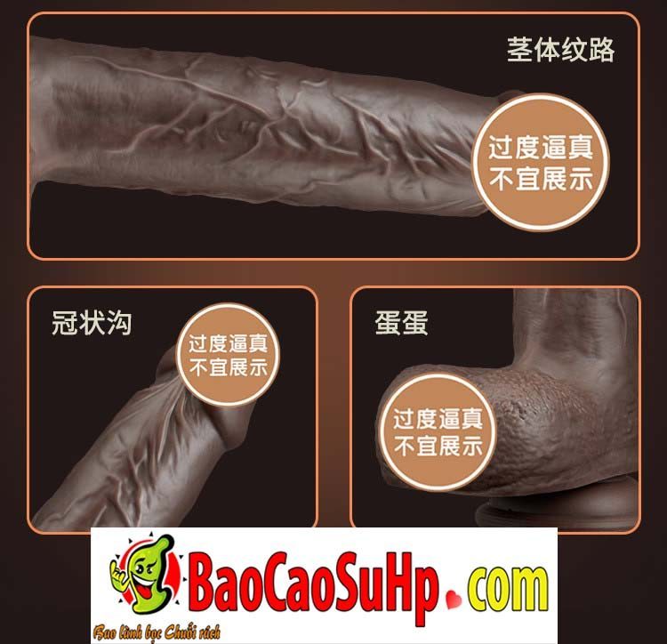 Dương vật giả chiến binh Black Male to dài kích thích cực đỉnh