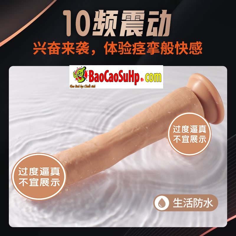 Máy thủ dâm điều khiển từ xa Coc Dominic phát nhiệt thụt siêu thực