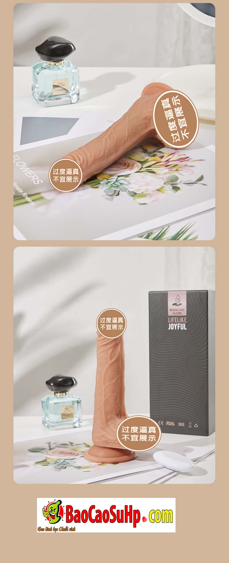 Dương Vật Giả Châu Á Thụt Giật Silicone Kích Thích Cực Mạnh