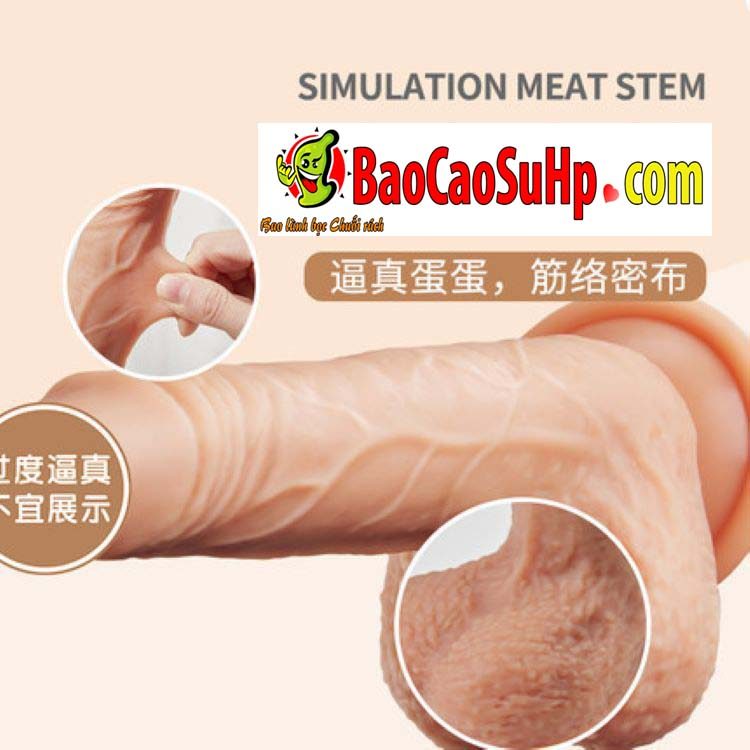 Dương Vật Giả Châu Á Thụt Giật Silicone Kích Thích Cực Mạnh
