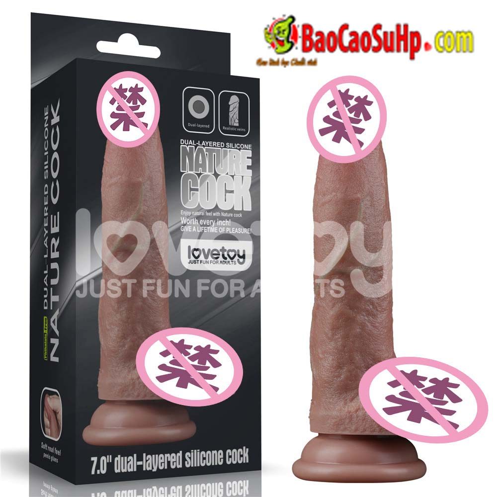 Dương vật giả Lovetoy silicone bạch kim nhỏ siêu mềm mại