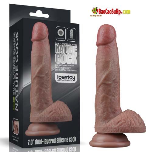Dương vật giả Lovetoy silicone bạch kim nhỏ siêu mềm mại
