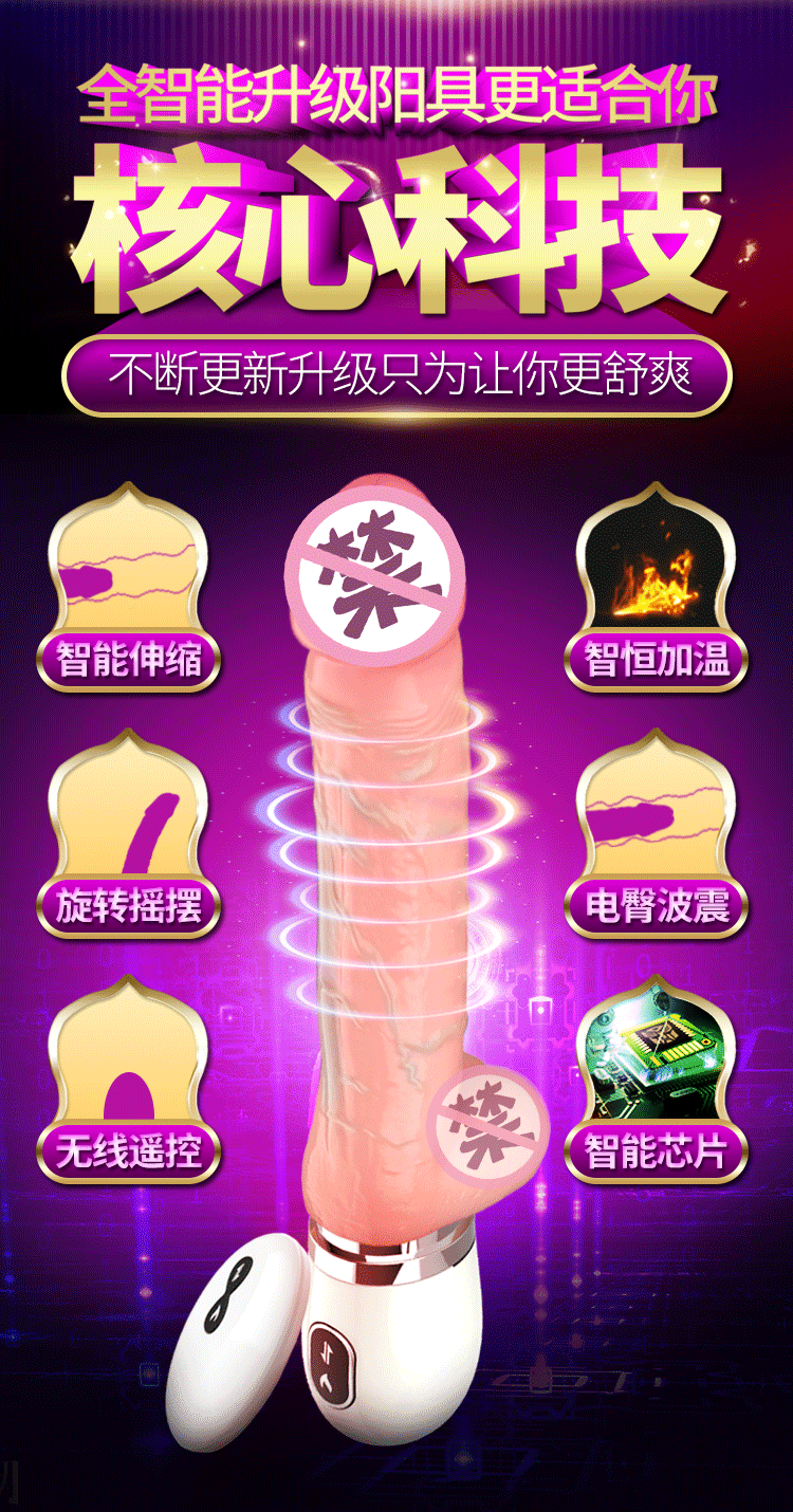 Dương Vật Giả CyClone Fire Dibe Xoay Ngoáy Phát Nhiệt Mạnh Mẽ