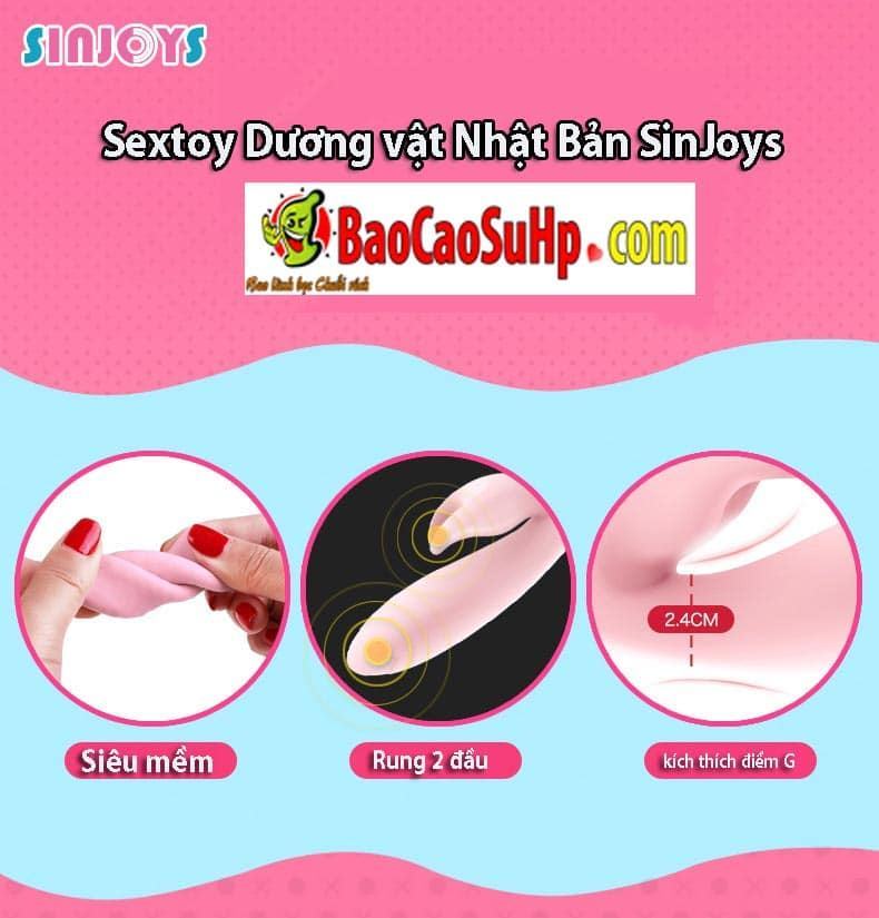 Sextoy Dương Vật Nhật Bản SinJoys Siêu Mềm An Toàn Kích Thích