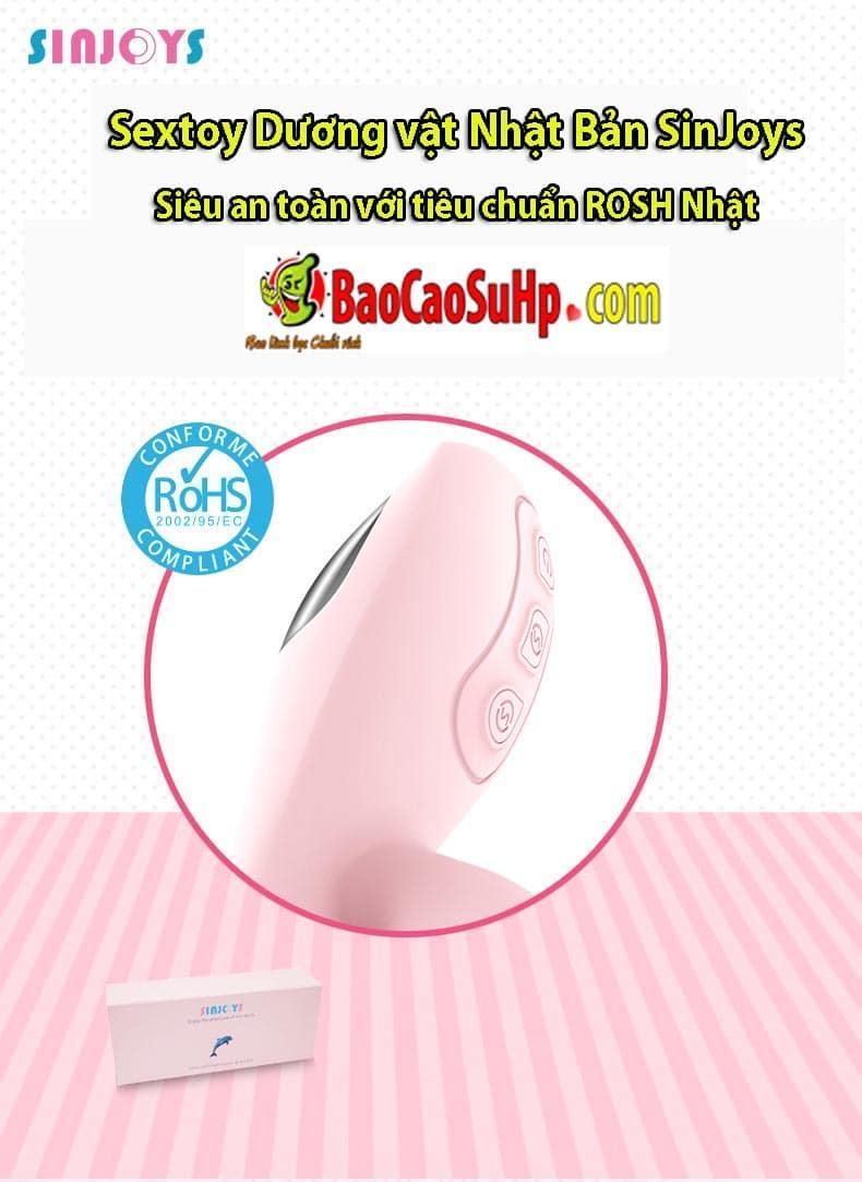 Sextoy Dương Vật Nhật Bản SinJoys Siêu Mềm An Toàn Kích Thích