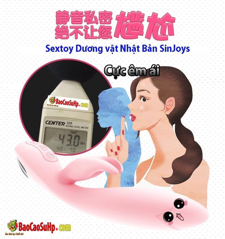 Sextoy Dương Vật Nhật Bản SinJoys Siêu Mềm An Toàn Kích Thích